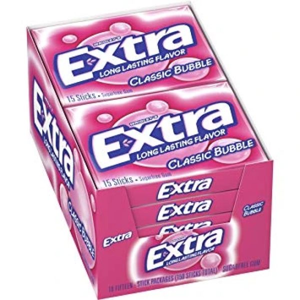 Wrigley's Extra Classic Bubble 14.5g
