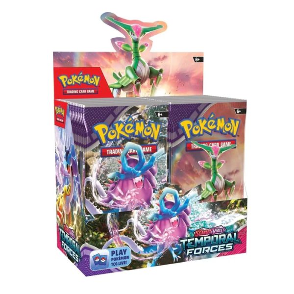 Pokemon TCG:Scarlet & Violet 5 Temporal Forces Booster Box