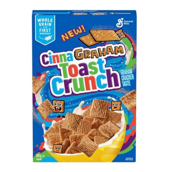 General Mills CinnaGraham Toast Crunch Cereal 340g