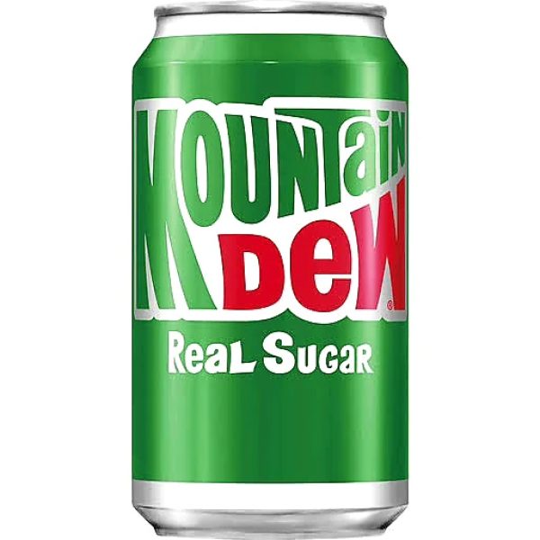 Mountain Dew Real Sugar 355ml