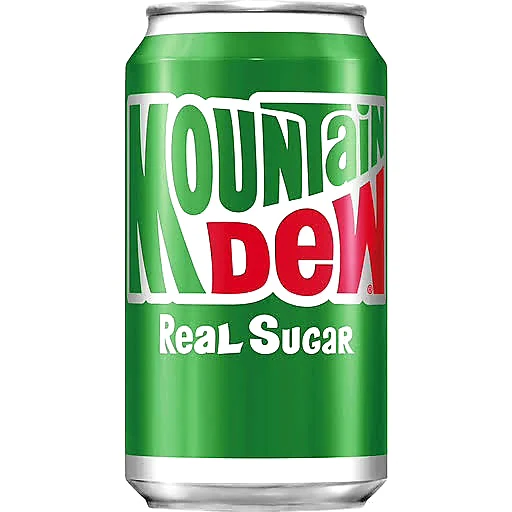 Mountain Dew Real Sugar 355ml