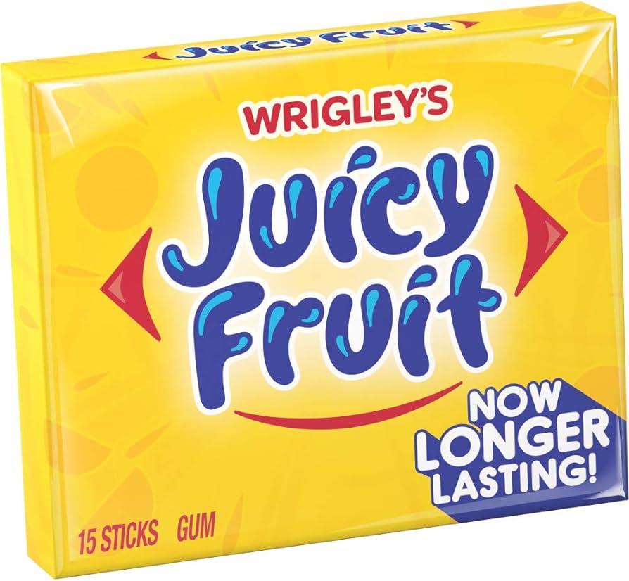 Wrigley's Juicy Fruit 14.5g(0.5oz)