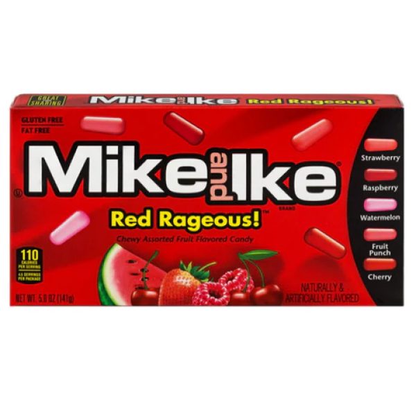 Mike & Ike Mega Red Rageous 120g