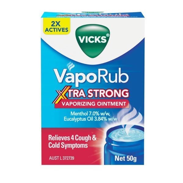 Vicks 50g Vaporub Ointment Xtra Strong