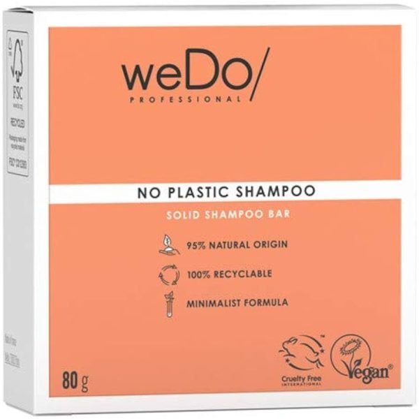 Wedo Professional 80g No Plastic Shampoo Bar