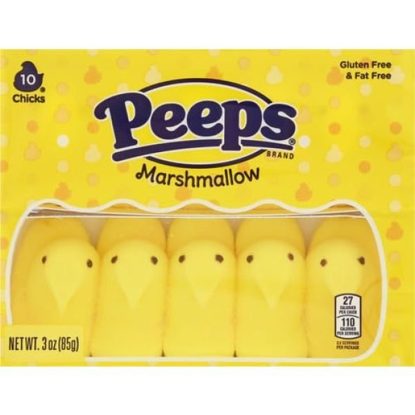 Peeps Marshmallow Yellow Chicks 3oz(85g)