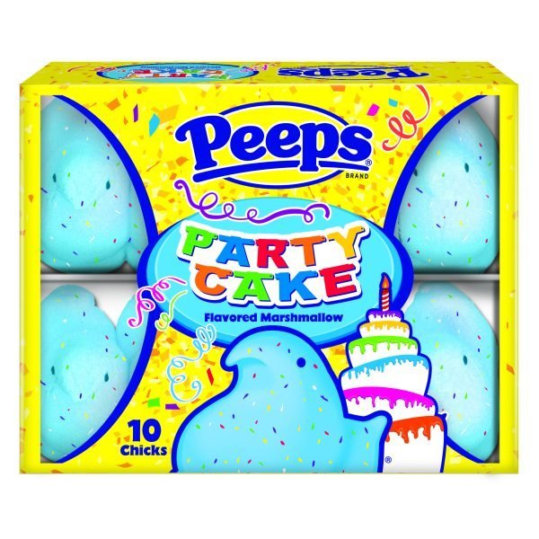 Peeps Chicks Party Cake 10ct 3oz(85g)