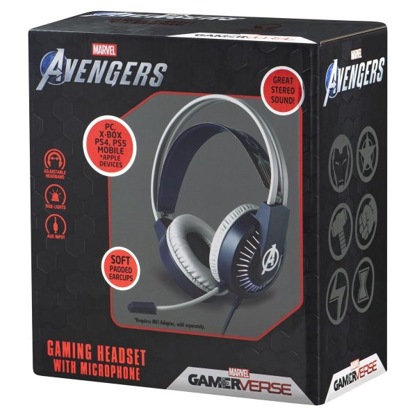 Gaming Headset With Microphone - Marvel Avengers