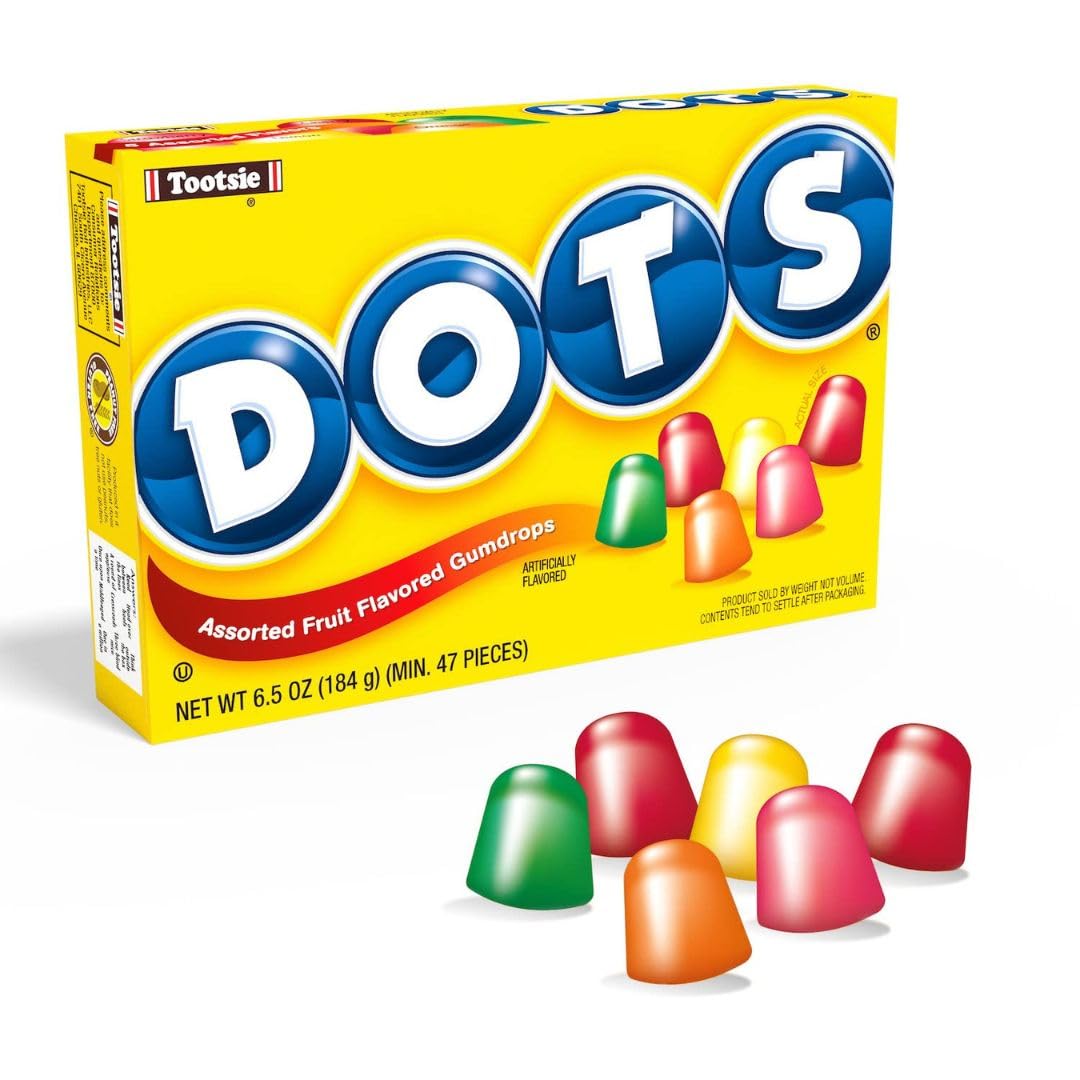 Tootsie Dots Original Candy Theatre Box 184g