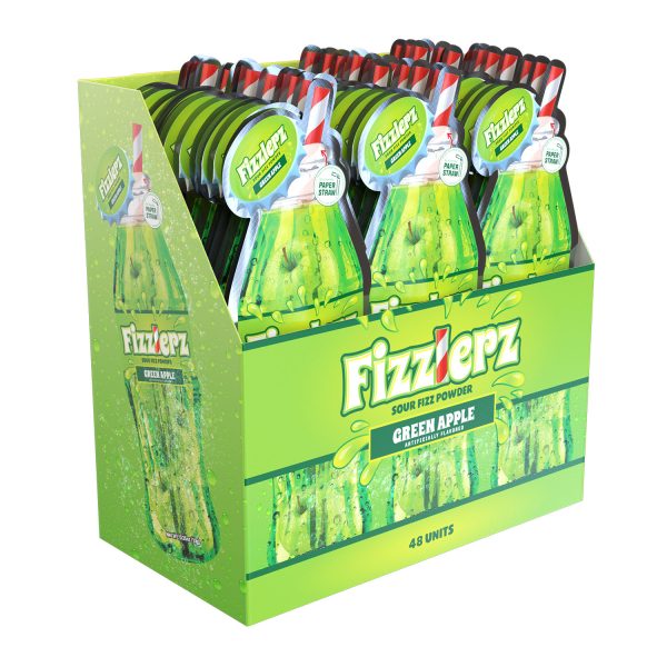Fizzlerz Sour Fizz Powder Green Apple 10g
