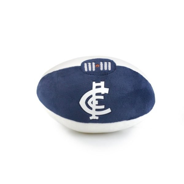 AFL 18cm Carlton Footy Plush