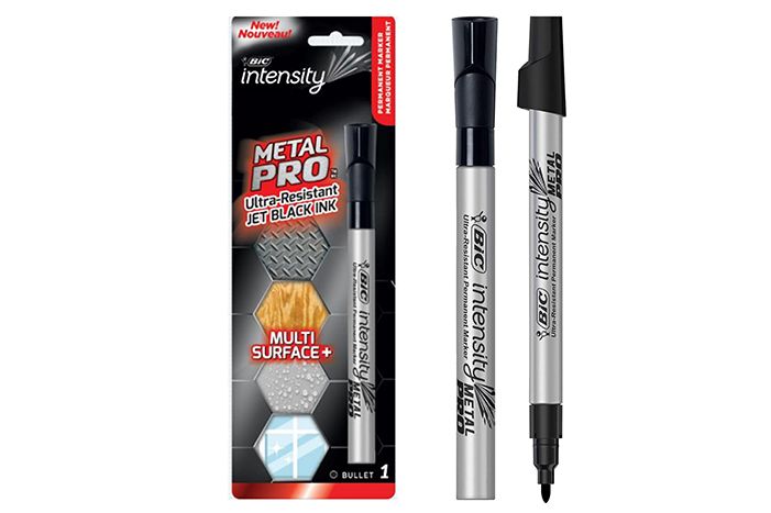 BIC Intensity Metal Pro Permanent Marker - Black