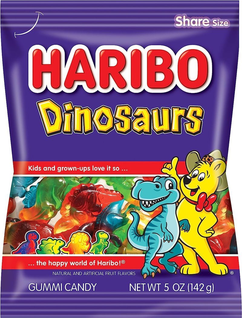Haribo Dinosaur Peg Bag 141g