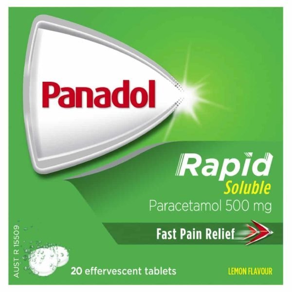 Panadol Rapid Soluble Effervescent 20PK