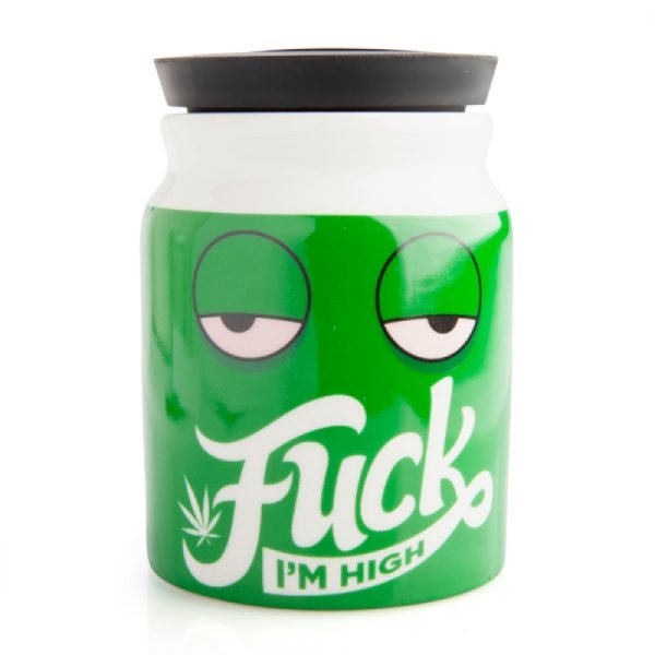 Large F*ck I'm High Stash It! Storage Jar