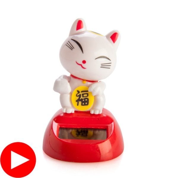 Lucky Kitty Solar Dancer