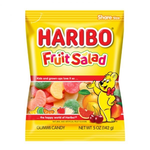Haribo Fruit Salad Peg Bag 141g