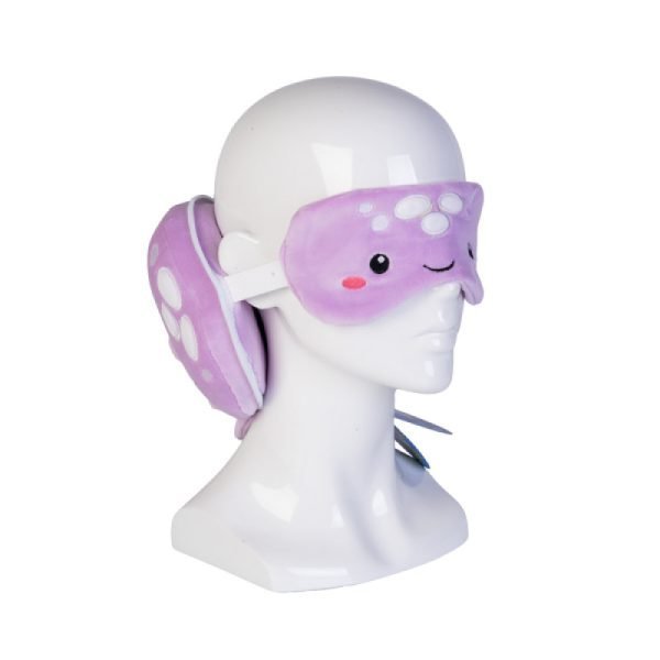 Smoosho's Pals Travel Jellyfish Mask & Pillow