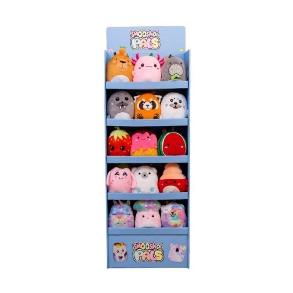 Smooshos Pal Floor Display Stand with 72 Pieces