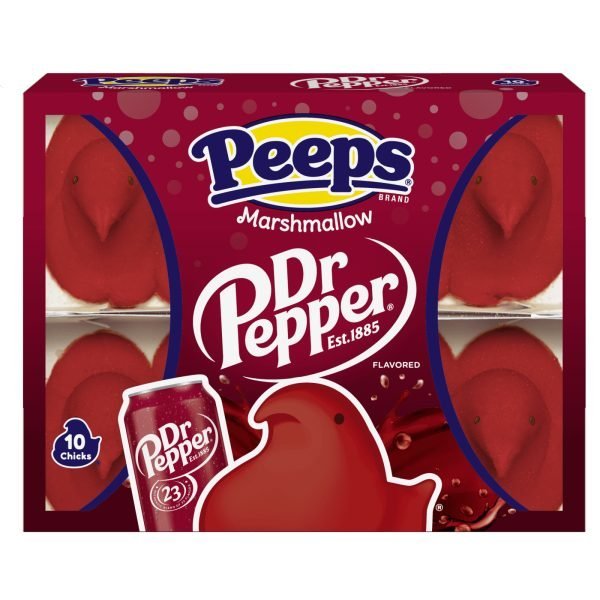 Peeps 10Ct Chicks Dr Pepper Flavor 3oz(85g)