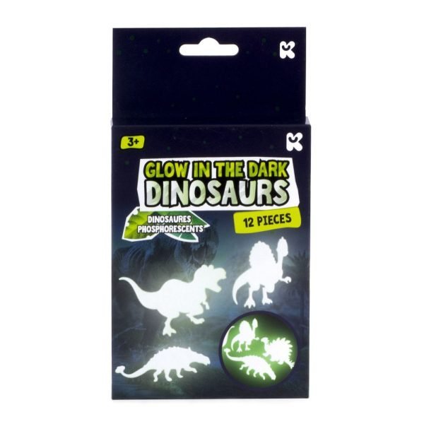 Glow in the Dark Dinosaurs Shapes