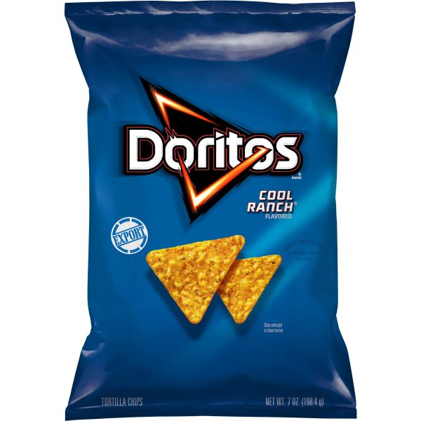 Frito Lay USA Doritos Cool Ranch Tortilla Chips 198g