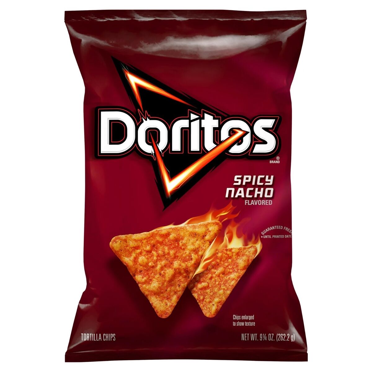 Frito Lay USA Doritos Spicy Nacho Tortilla Chips 198g
