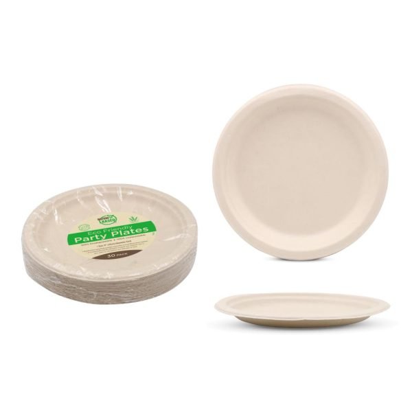 ECO Biodegradable Catering Plates - Round 9