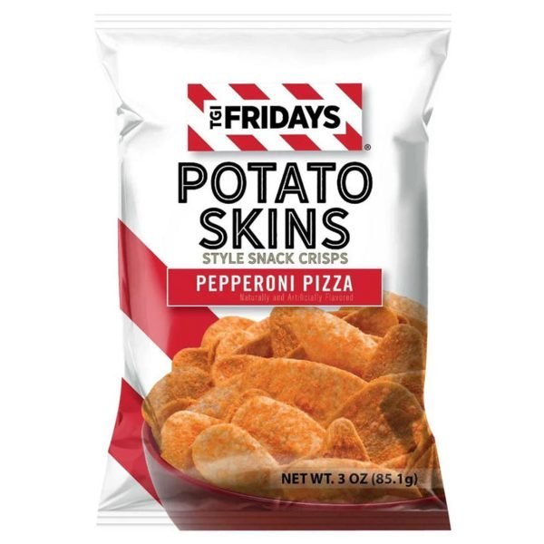 TGI FRIDAYS Potato Skins Pepperoni Pizza Crisps 85g