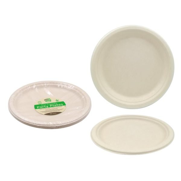 ECO Biodegradable Catering Plates - Round 10