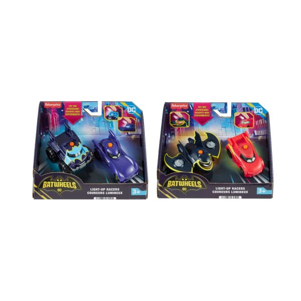 Fisher-Price DC Batwheels Light-Up 2-Pack - Assorted