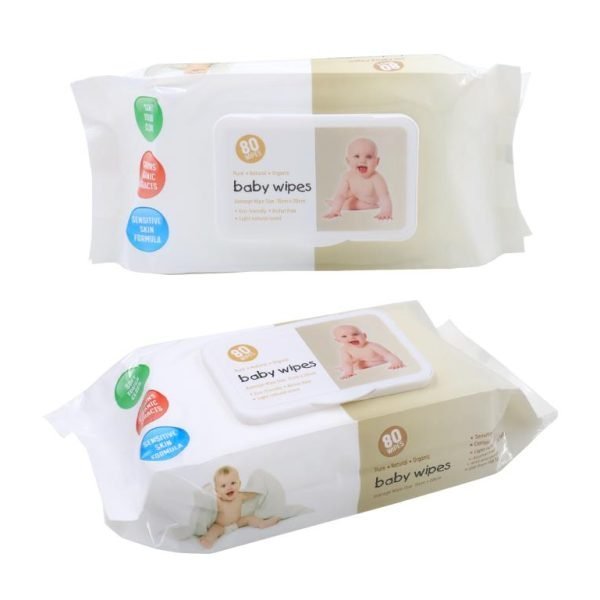 Premium Thick Series Baby Wipes - 80PK