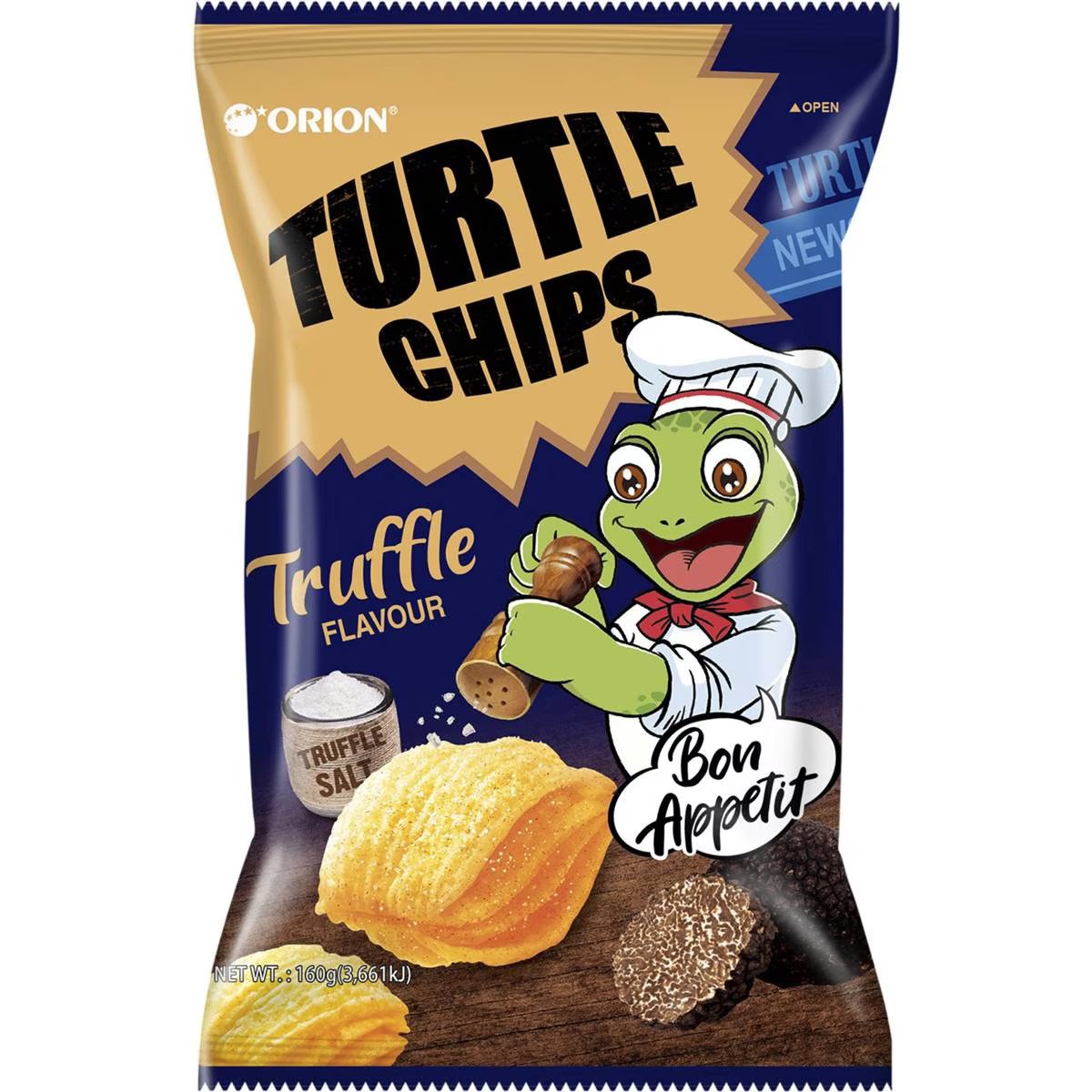 Orion Turtle Chips Truffle 160g
