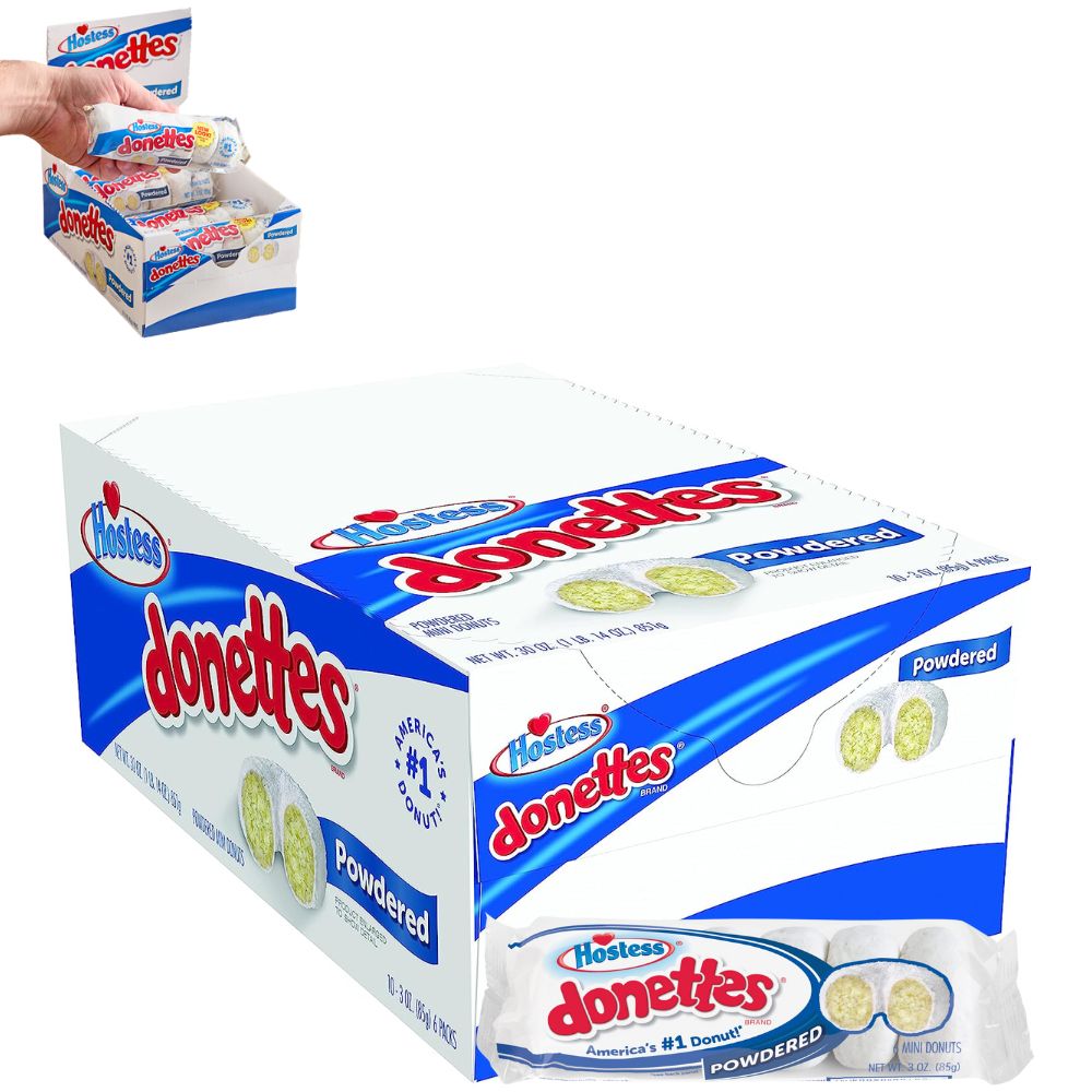 Hostess Powdered Donettes 6PK 85g