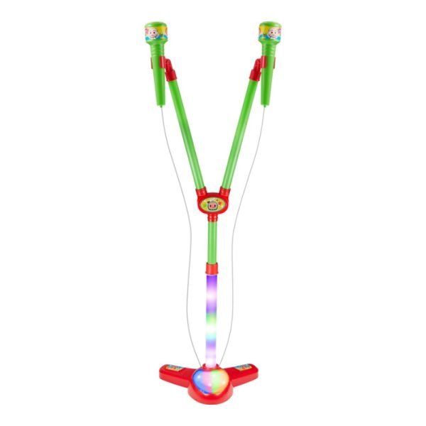 Cocomelon Bluetooth Karaoke Double Mic Stand