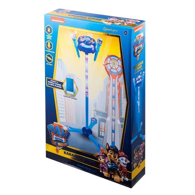 Paw Patrol Karaoke Stand With Double Mic - Image 2