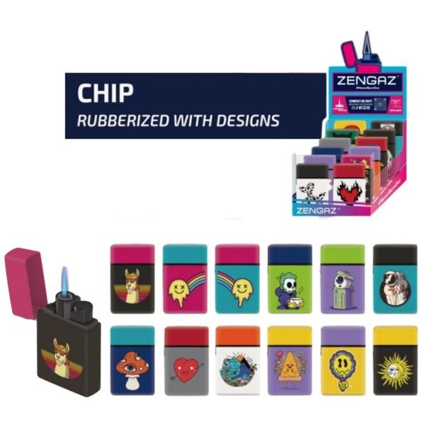 Zengaz Chip Jet Lighter - Mix D