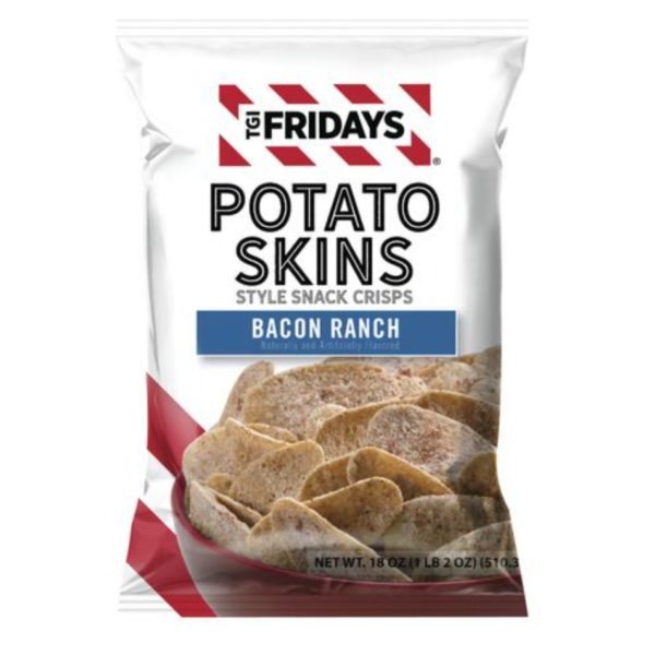 TGI FRIDAYS Potato Skins Bacon Ranch Crisps 85g