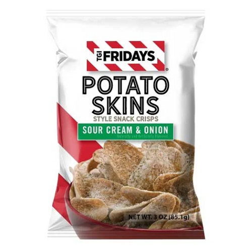 TGI FRIDAYS Potato Skins Sour Cream & Onion Crisps 85g