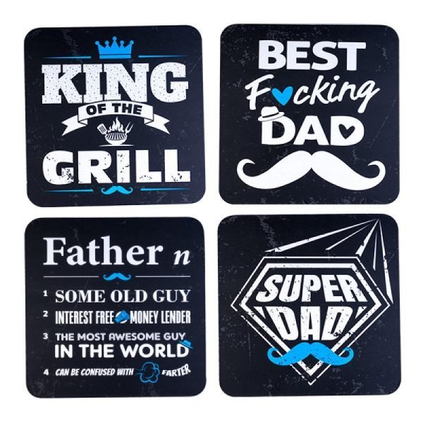 Dad Coasters Set