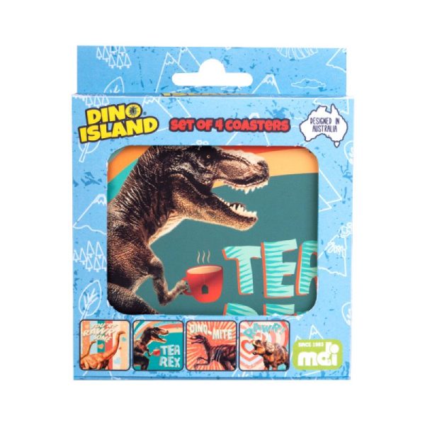 Dinosaur Coasters Set