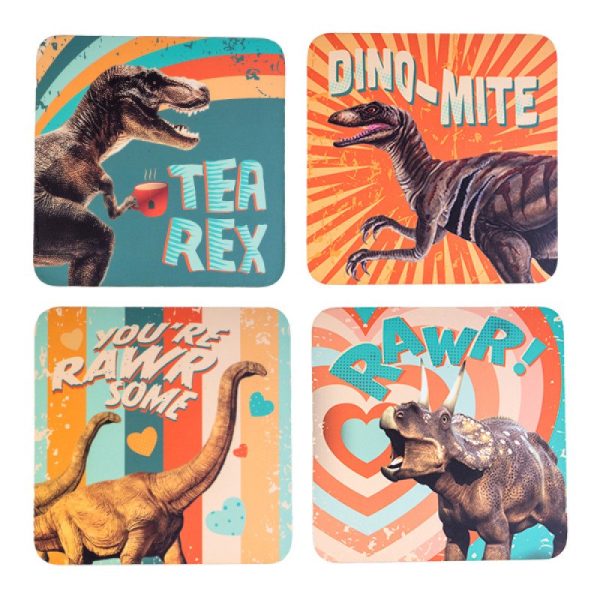 Dinosaur Coasters Set