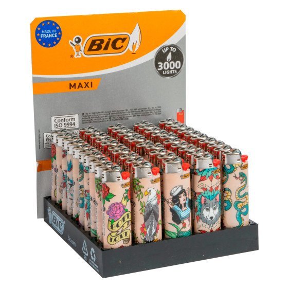 Bic Lighters Print - American Style