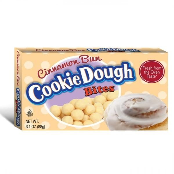Cookie Dough Cinnamon Bun Bites Theatre Box 88g
