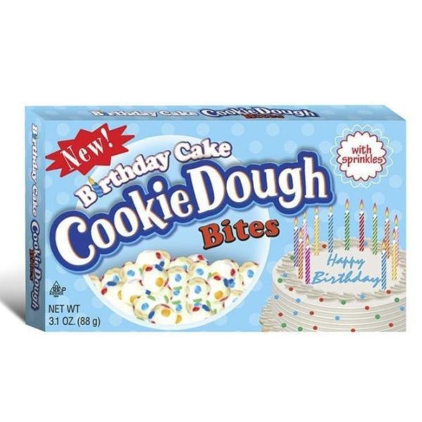 Cookie Dough Birthday Cake Bites Theatre Box 88g