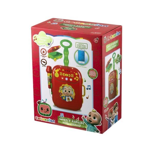Wheely Karaoke Music Luggage - Cocomelon