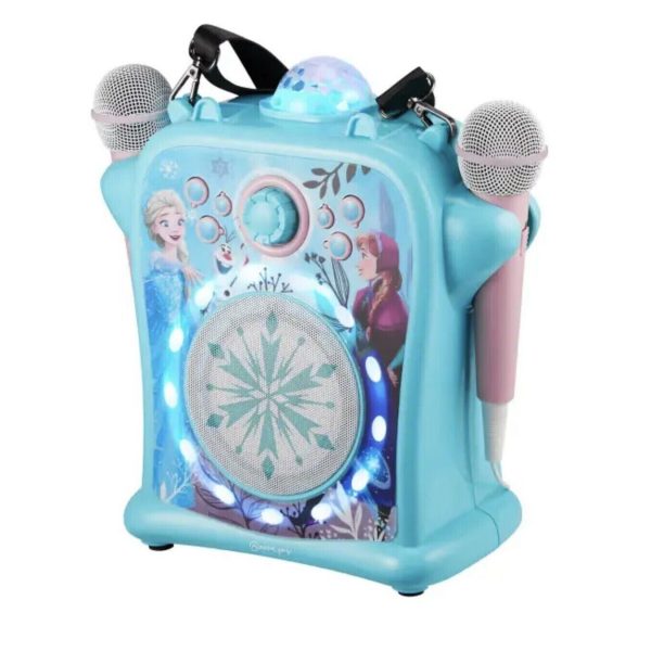 Disney Frozen Karaoke Machine With Double Mic