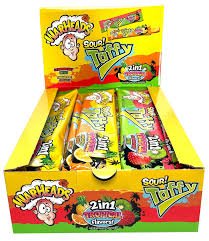 Warheads Taffy Bar 2in1 Tropical 1.49oz(42g)