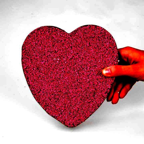 Everfresh Heart Speckle Red 150g