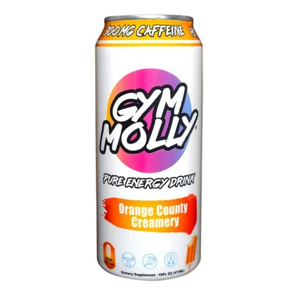 GYM MOLLY Pure Energy Drink 500ml Orange County Creamery